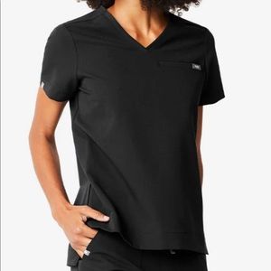 NWT FIGS BLACK BENNA SCRUB TOP- 2XL